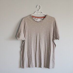 Cactus Man x Ricky Singh Sz XL Animal Print Short Sleeve Crew Pullover Top‎